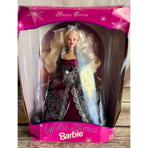 Barbie Other - NEW 1996 BARBIE WINTER FANTASY